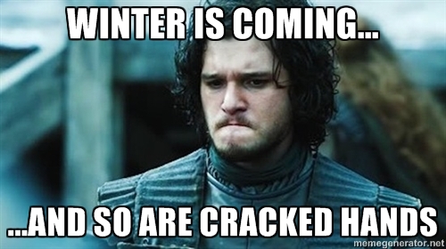winter is coming-cracked hands
